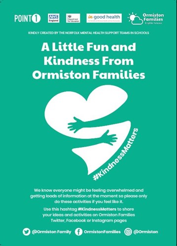 Download Ormiston Families booklet about mental health